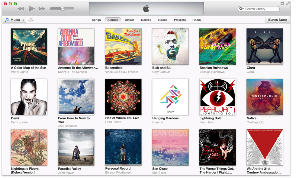 iTunes 11 Now Playing and MiniPlayer