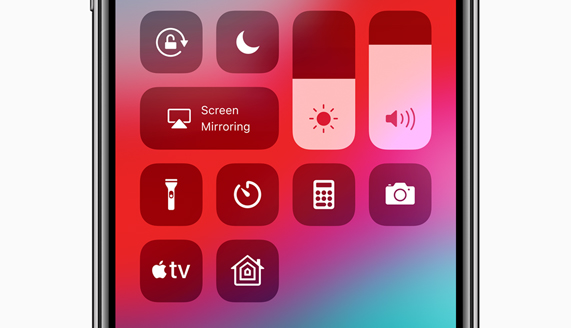 Apple TV home screen
